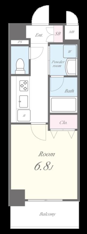 Blanc Lirioの間取り