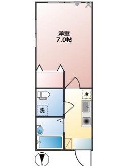 HOUSE283(ハウスツバサ)の間取り