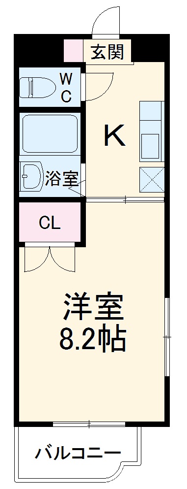カルム・ワンの間取り