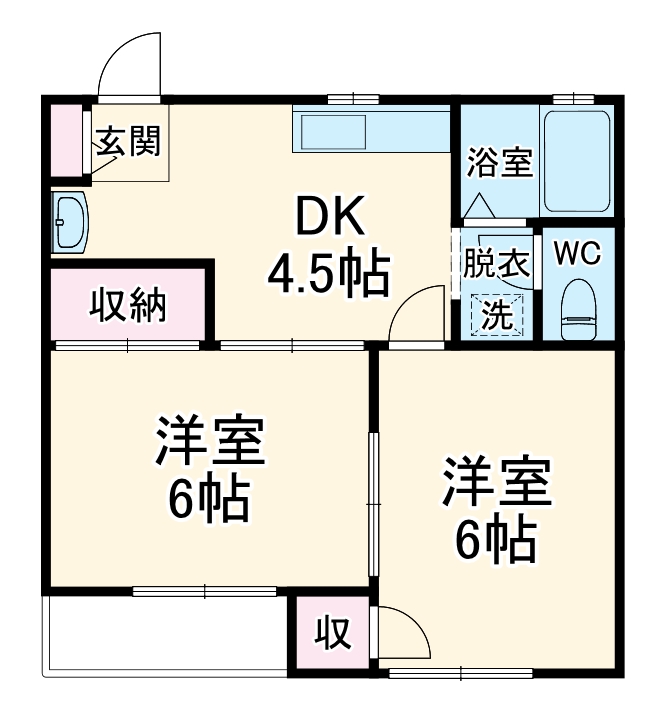 メゾングリーンパークSー2の間取り
