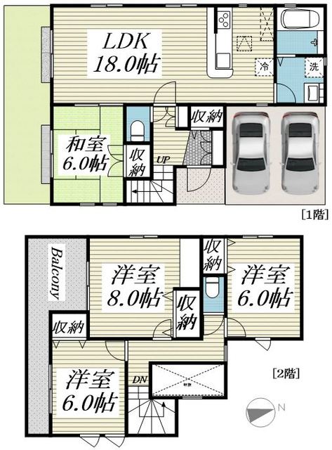 Sumai-to八王子市川口町01の間取り