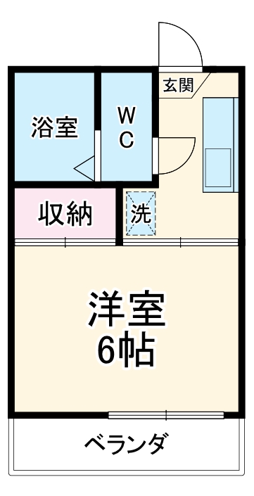 クロノス秦野東海大学前の間取り