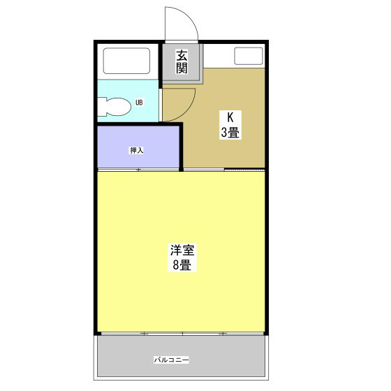 ロイヤル中泉の間取り