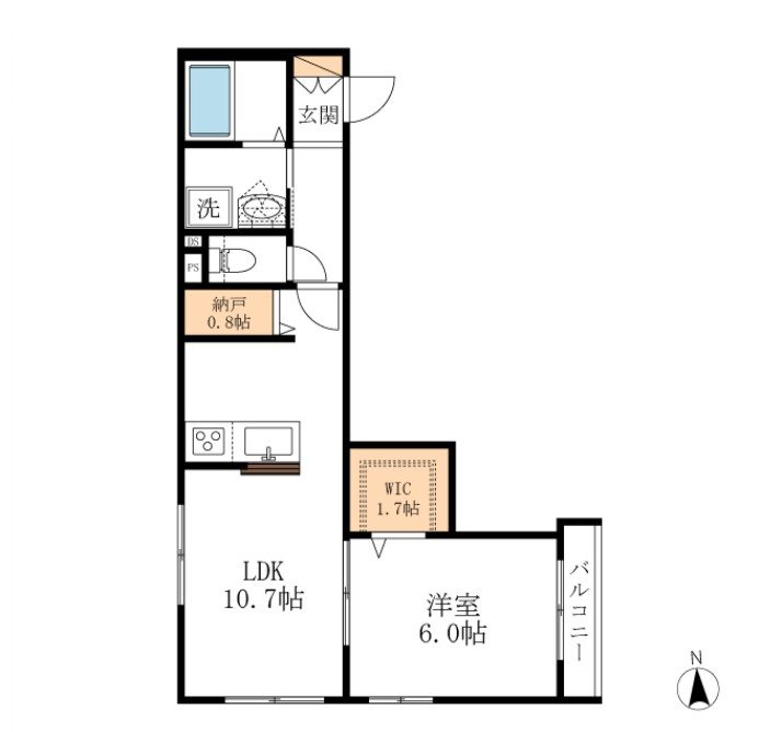 Maison Cascade ileの間取り