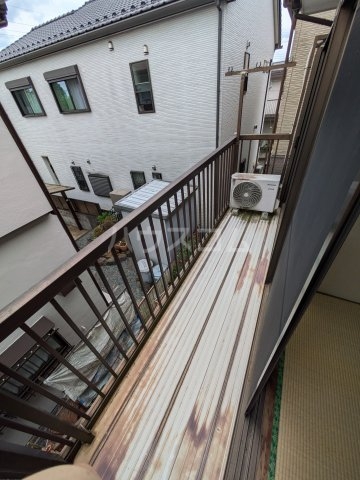 12/24 バルコニー