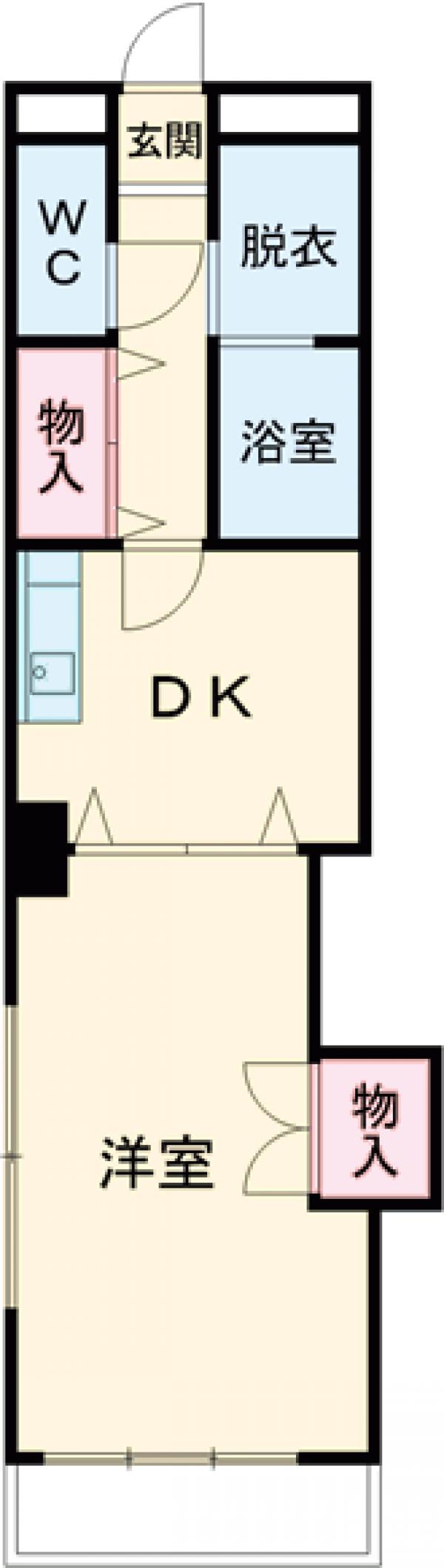 ラベニールの間取り