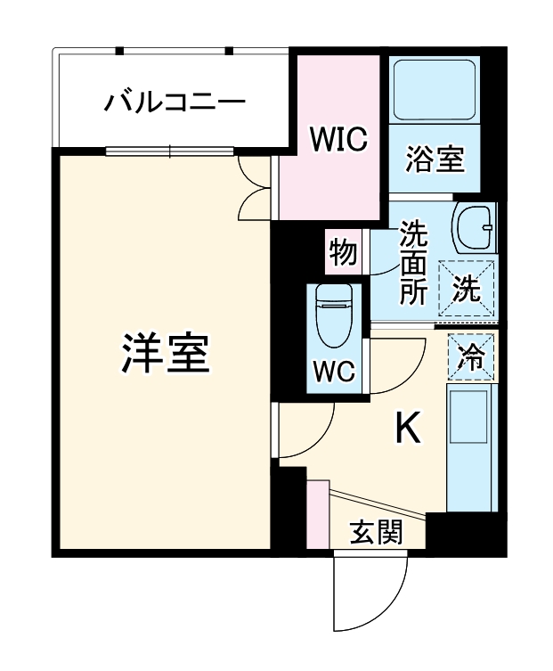 シュタットフルスⅠの間取り