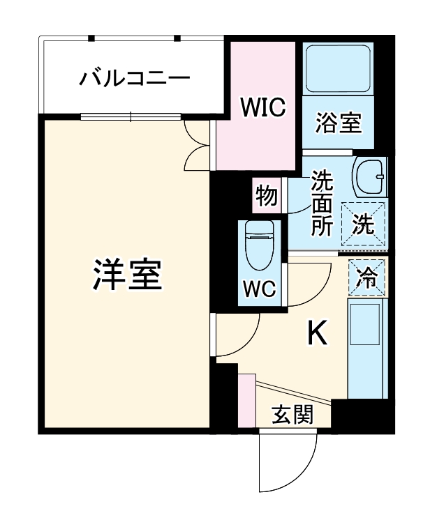 シュタットフルスⅠの間取り