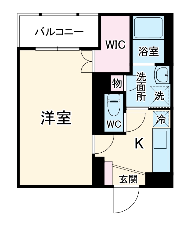 シュタットフルスⅠの間取り