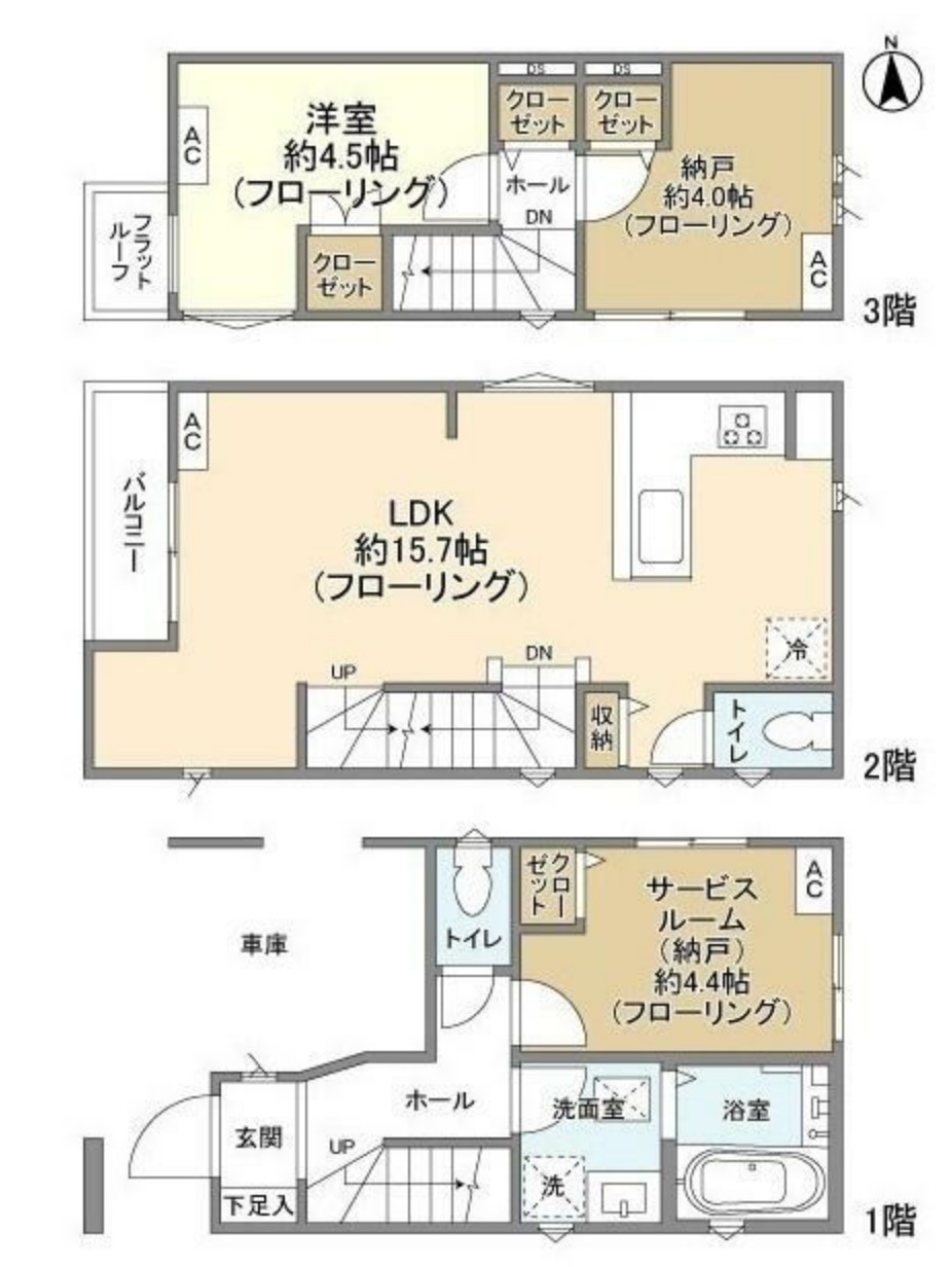 Kolet蒲田#11の間取り