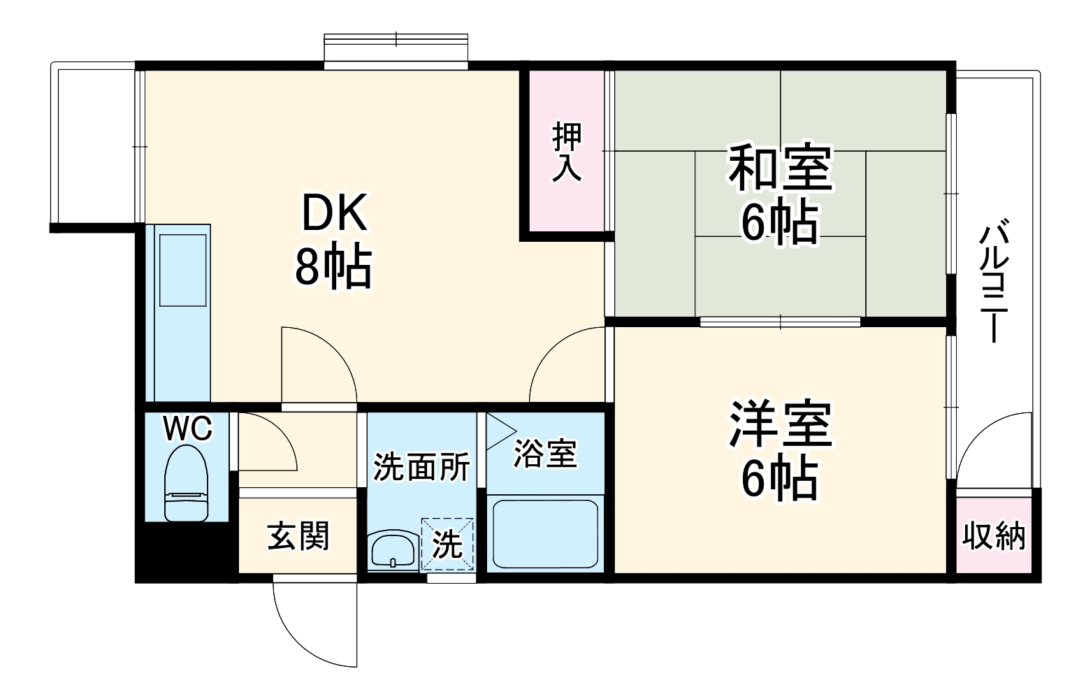 ライフセレクトの間取り