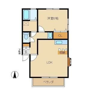 コーポJustyの間取り