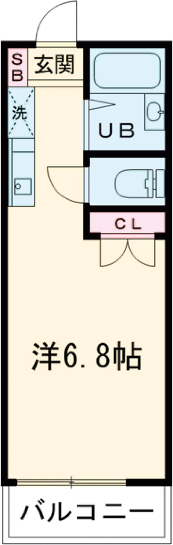 デューン仙川の間取り