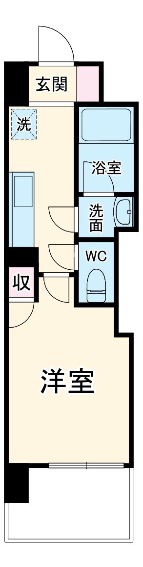 CASA AL MAREの間取り