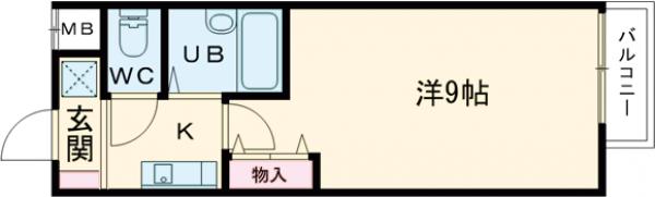 シャルマンコートの間取り