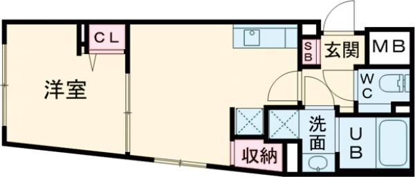 Reve Residence 武蔵小山の間取り