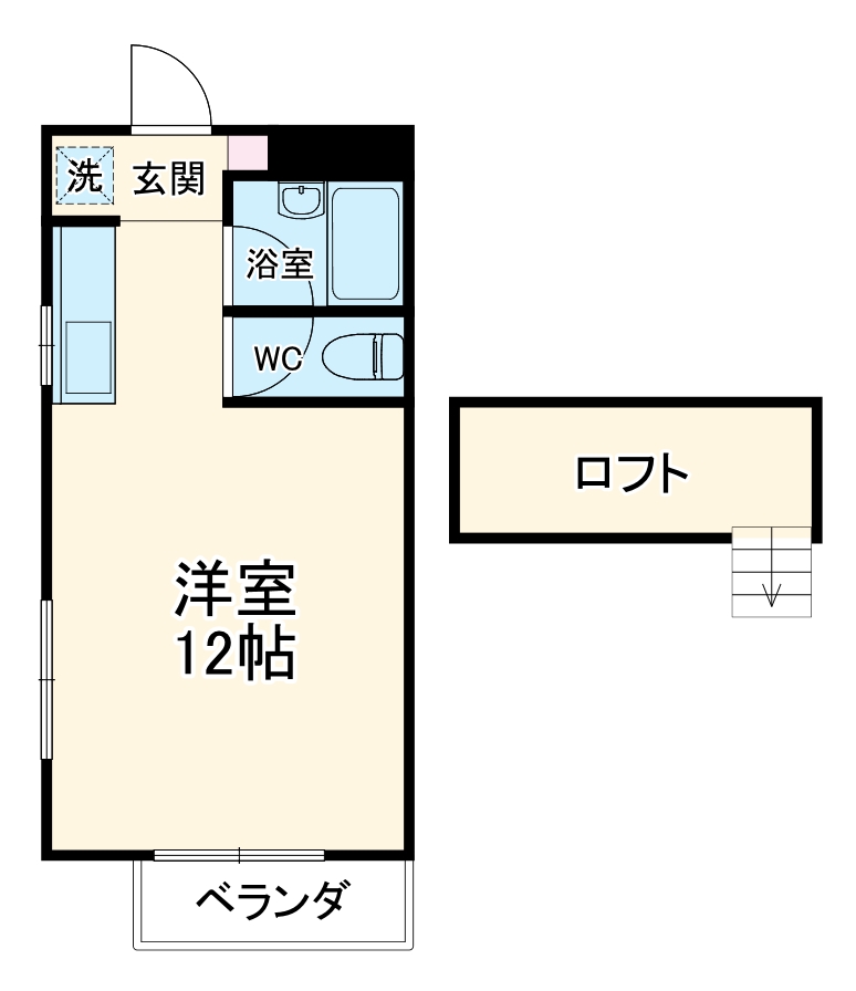 ハウスパインヒルⅡの間取り