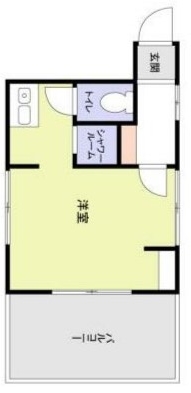 カーサK・Mの間取り