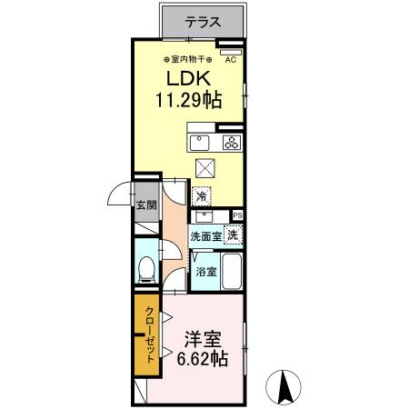 Dポルタの間取り