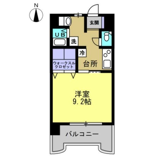 ルーラル十五番館の間取り