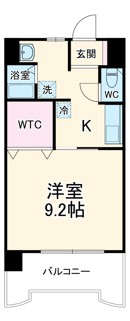 ルーラル十五番館の間取り