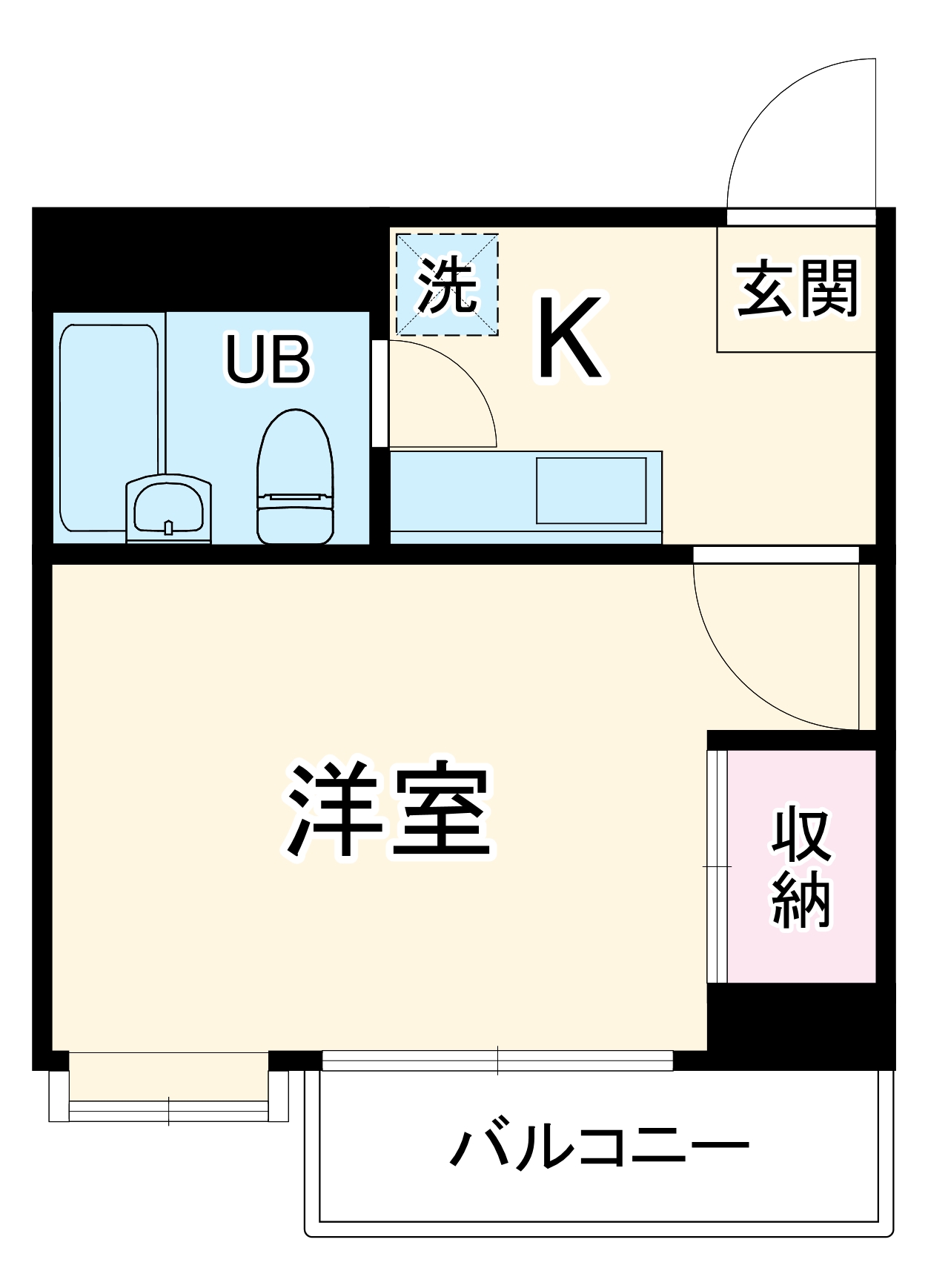 ブランニュー美しが丘の間取り