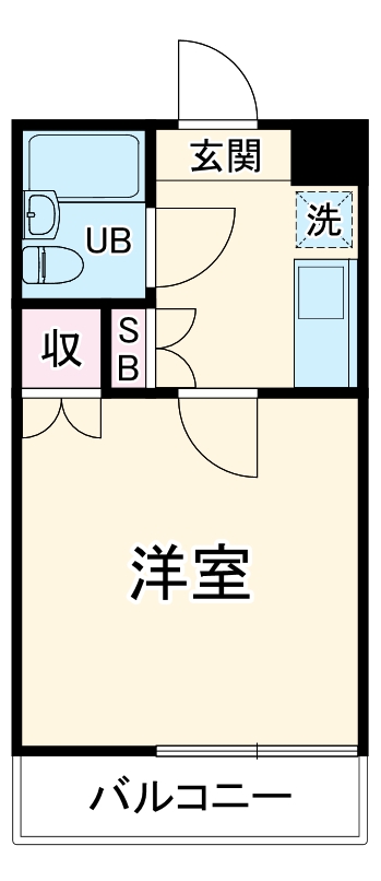 ジュネパレス草加第6の間取り