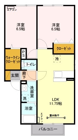 アミュナータの間取り