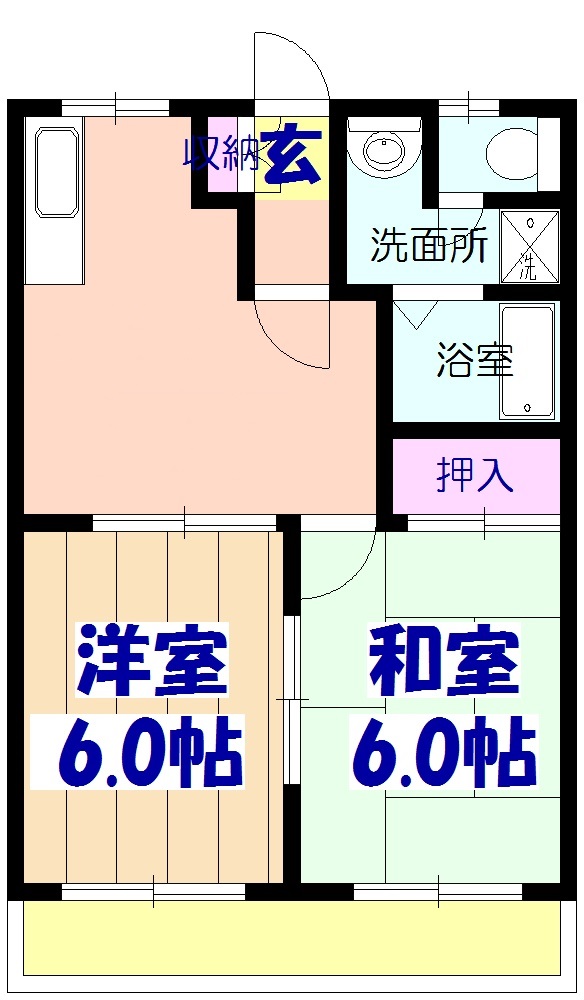 サンパティオの間取り