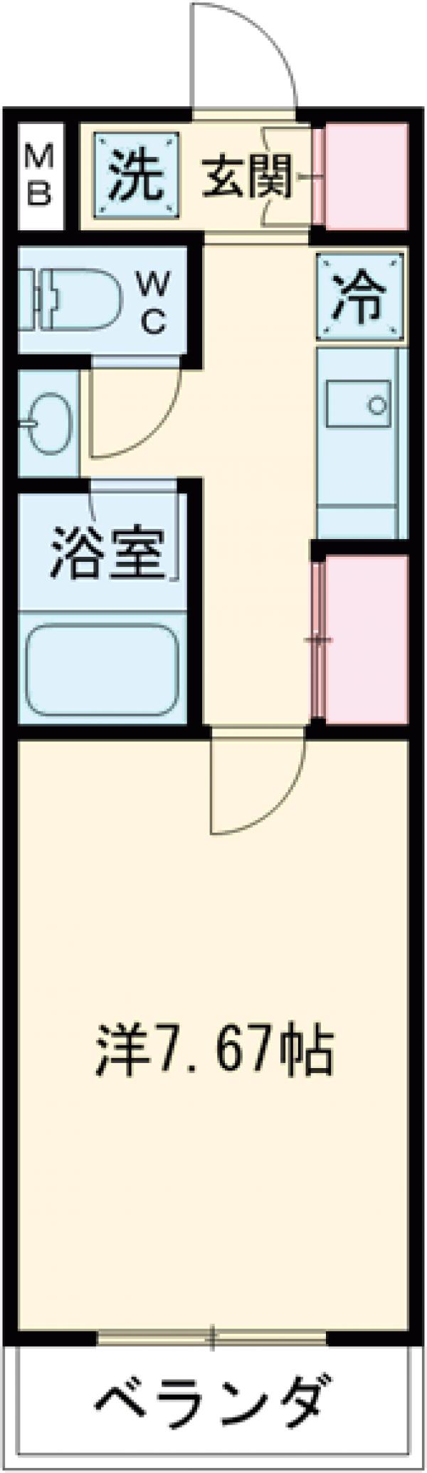 C‘s Manganji Ⅱの間取り