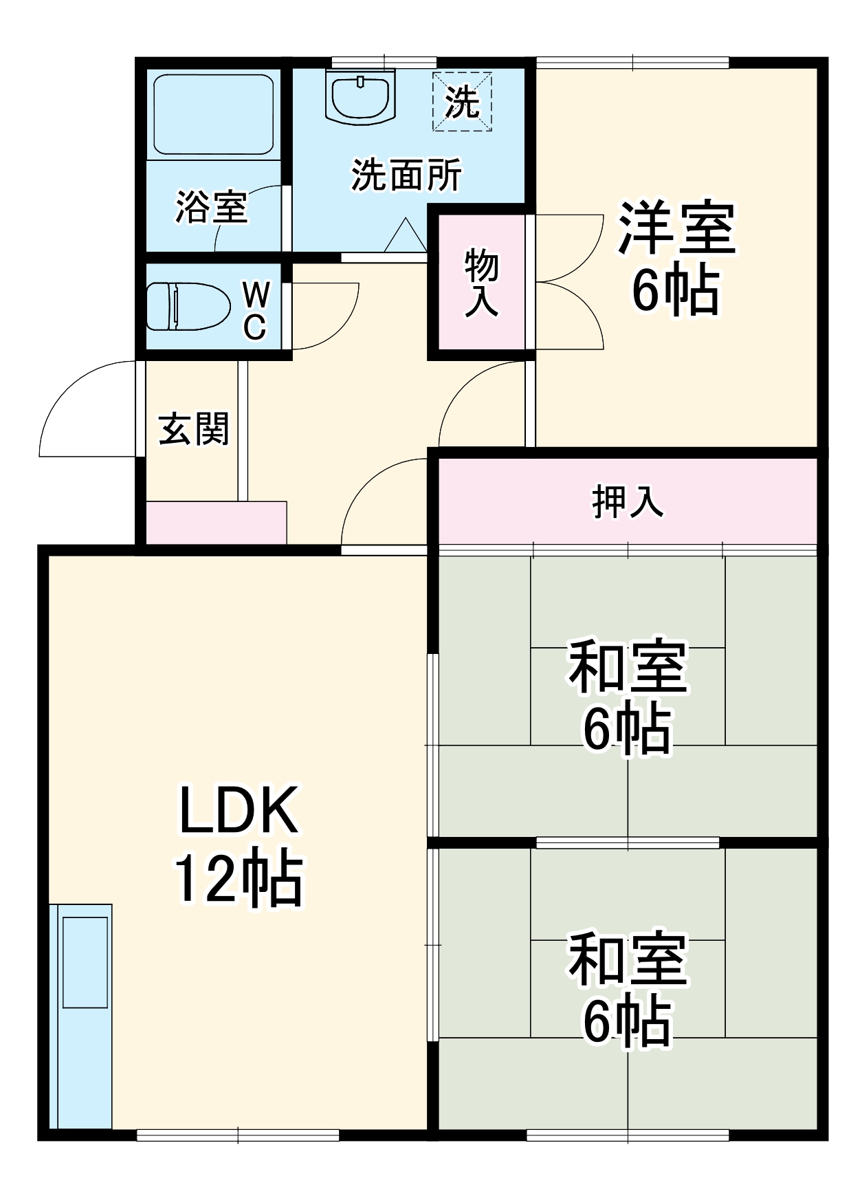レスポワールの間取り