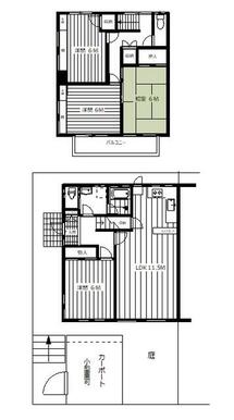 小寺ハウスの間取り
