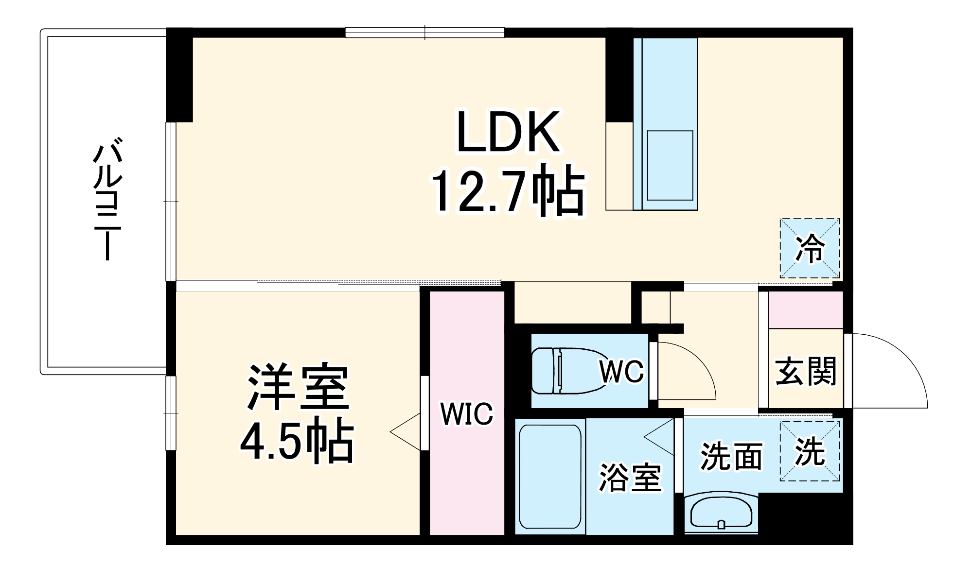 D-ROOM富士見の間取り