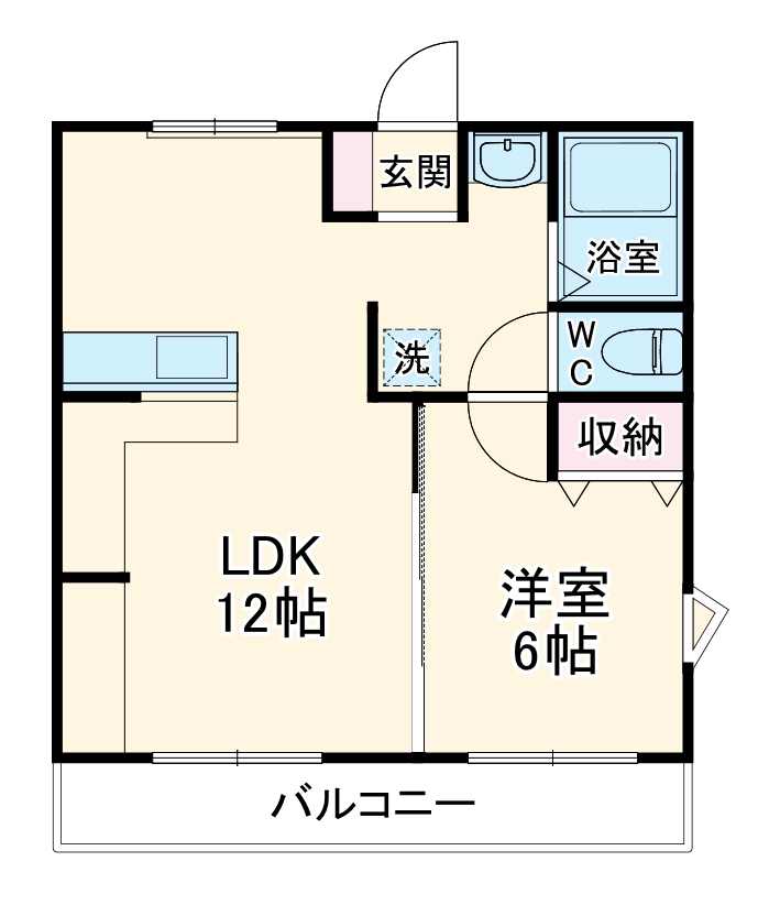 A-life南浅田の間取り