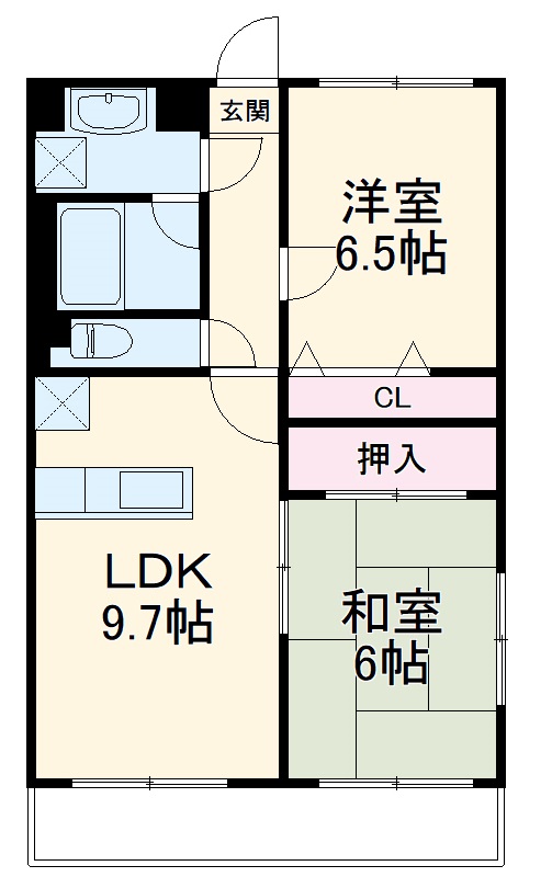 ローザヴィヴァーチェの間取り