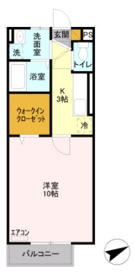 SUNSHINE BELLの間取り