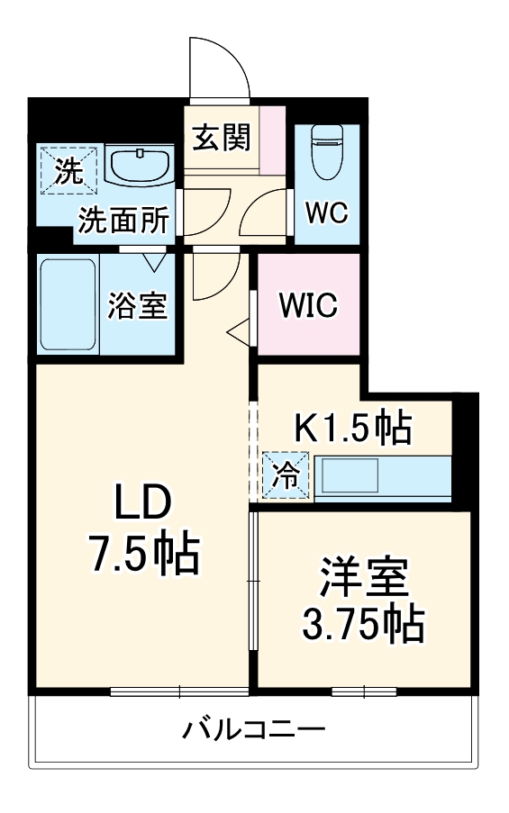 インペリアルN・Yの間取り