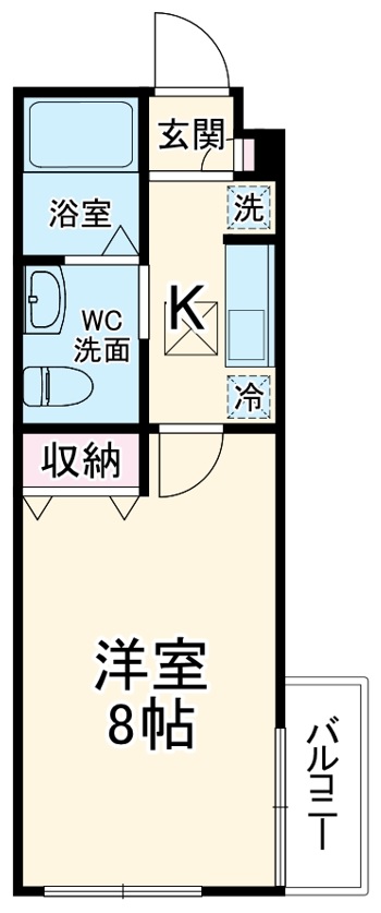サンモール・Ｋの間取り