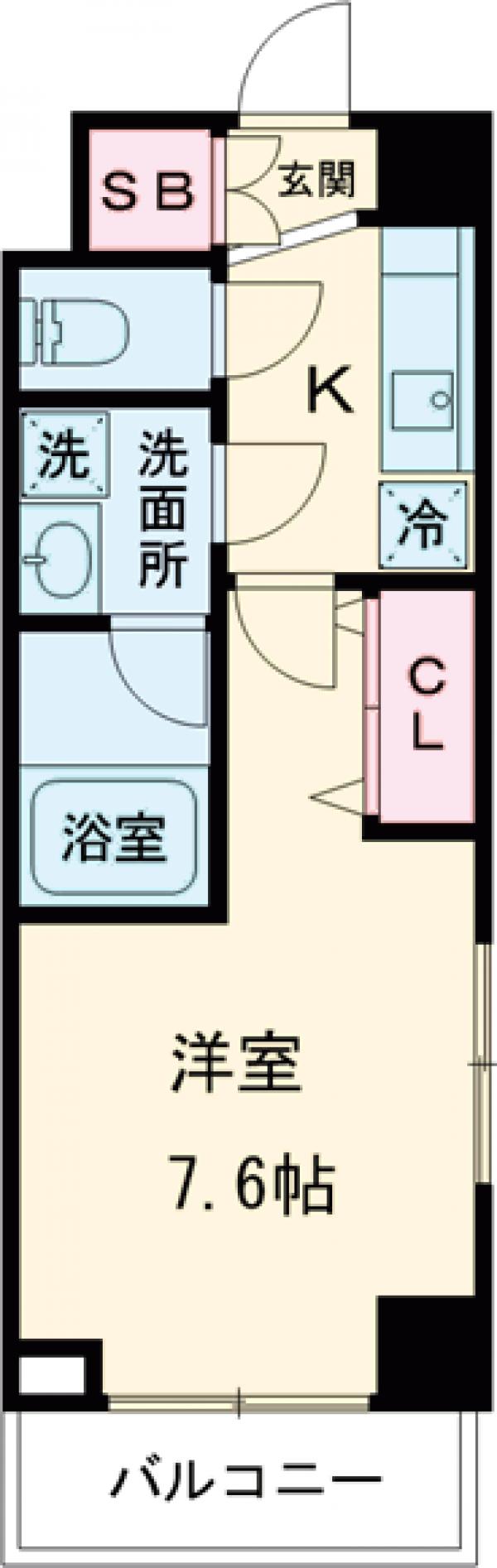 ライトテラス赤羽の間取り