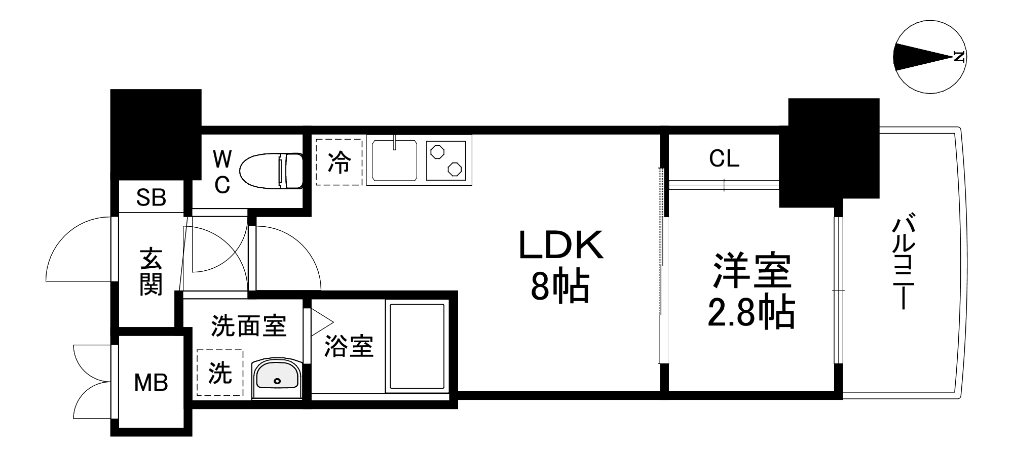 2/28 間取