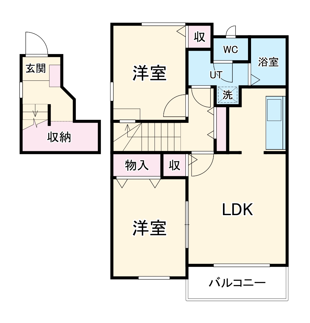 サンロードの間取り