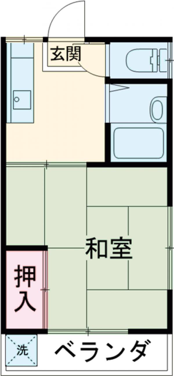 みゆき荘 別棟の間取り