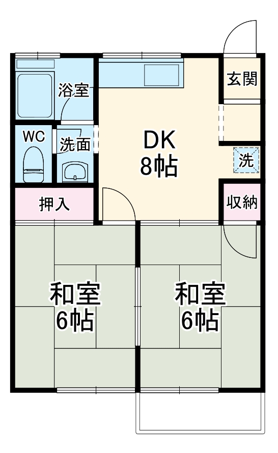 舞ハウスの間取り