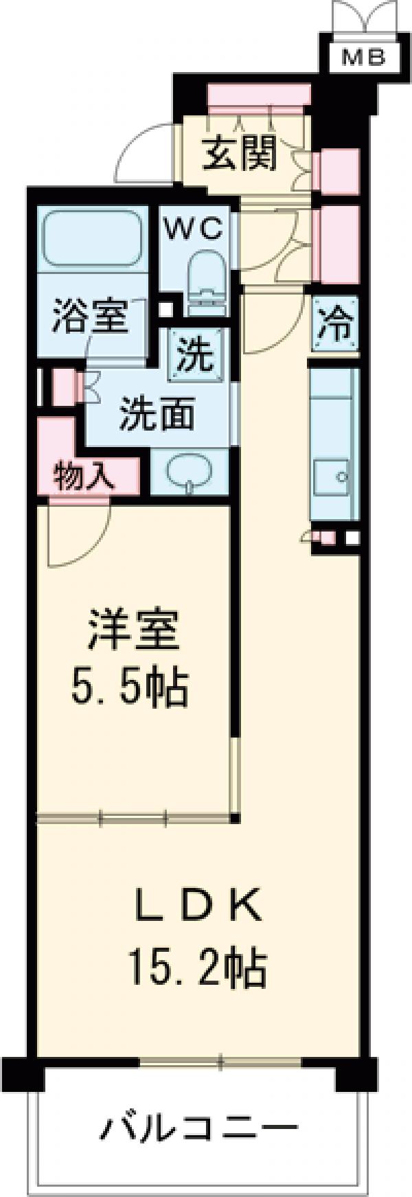 アビティグランデ砧C棟の間取り