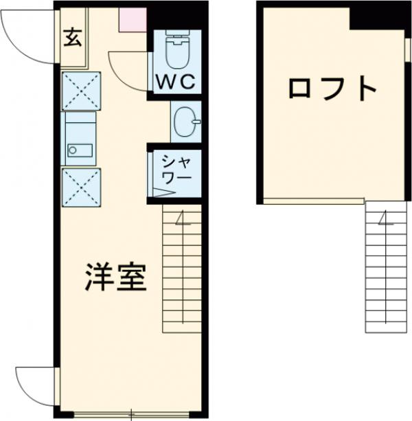 クレセール新小岩の間取り