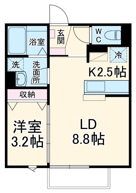 パラッツォ・ビバーチェの間取り