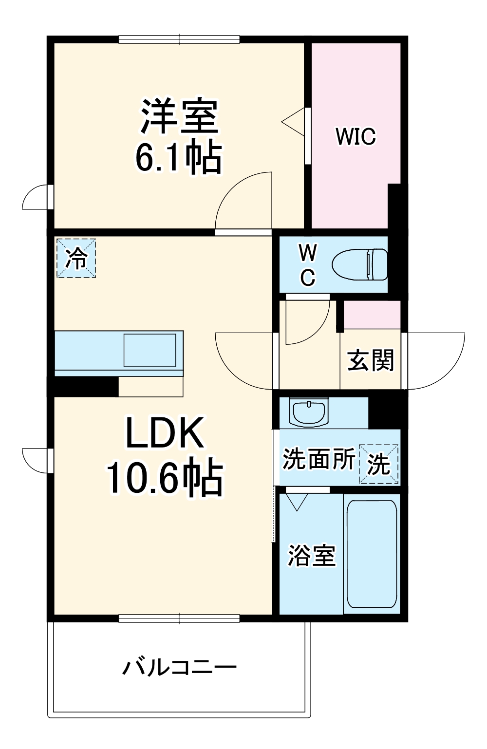 EDOYA青沼の間取り