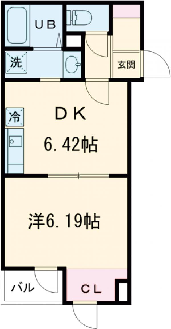 アンベリール北小岩の間取り