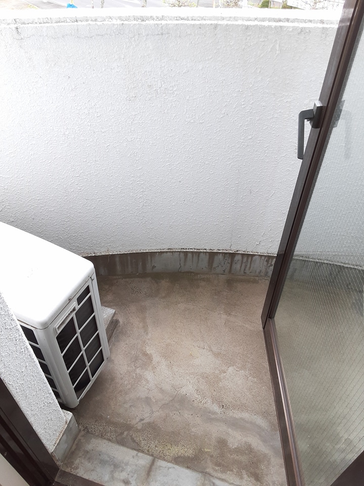 12/28 バルコニー