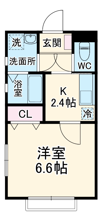 セレーネ日吉の間取り